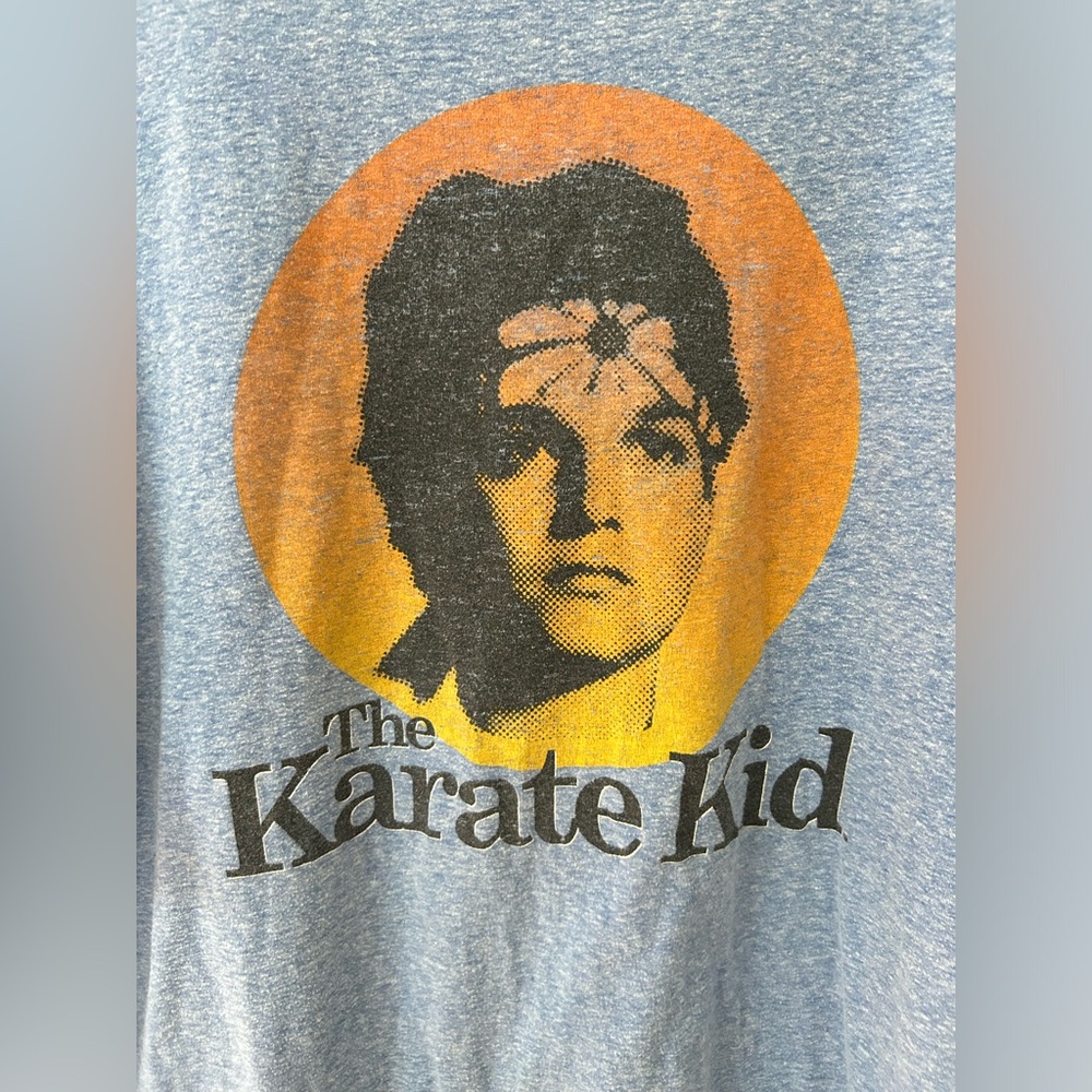 The Karate Kid Ringer Graphic T-Shirt Size XXL - Picture 2 of 4
